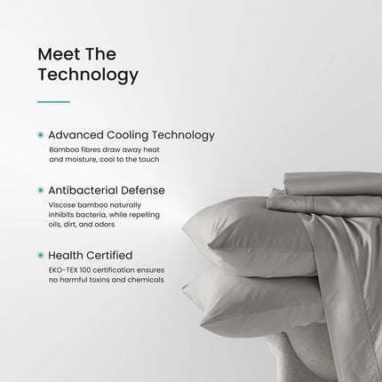 Iced Cooling Sheet Set - Grey