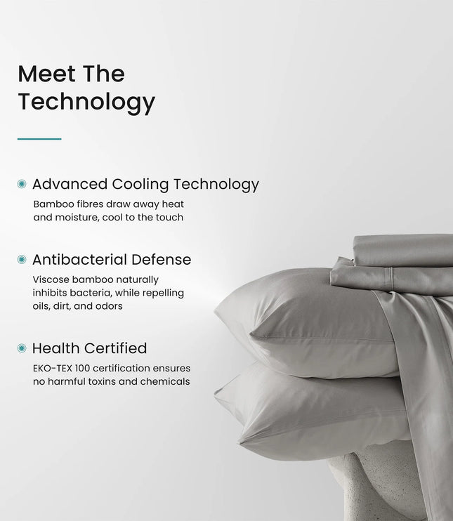 Iced Cooling Sheet Set - Grey