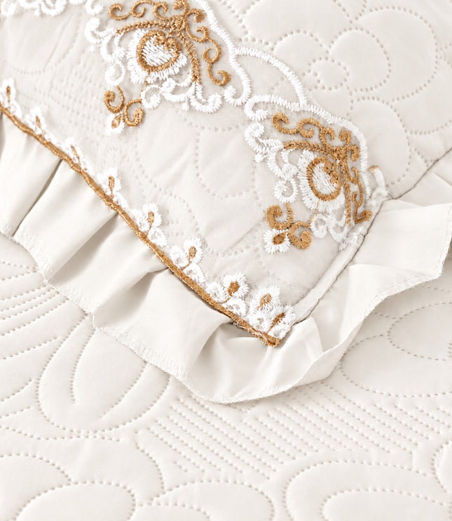 Luxury Bedding Set - Ivory