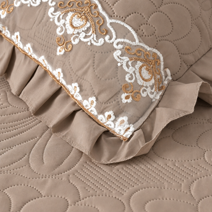 Luxury Bedding Set - Taupe