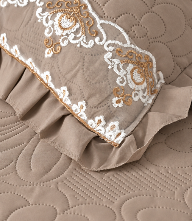 Luxury Bedding Set - Taupe