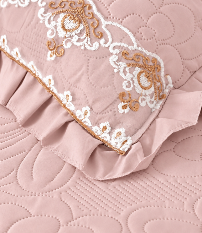 Luxury Bedding Set - Light Pink