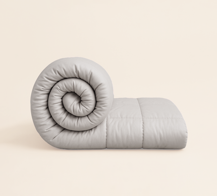Jacquard Quilted Comforter - Ash