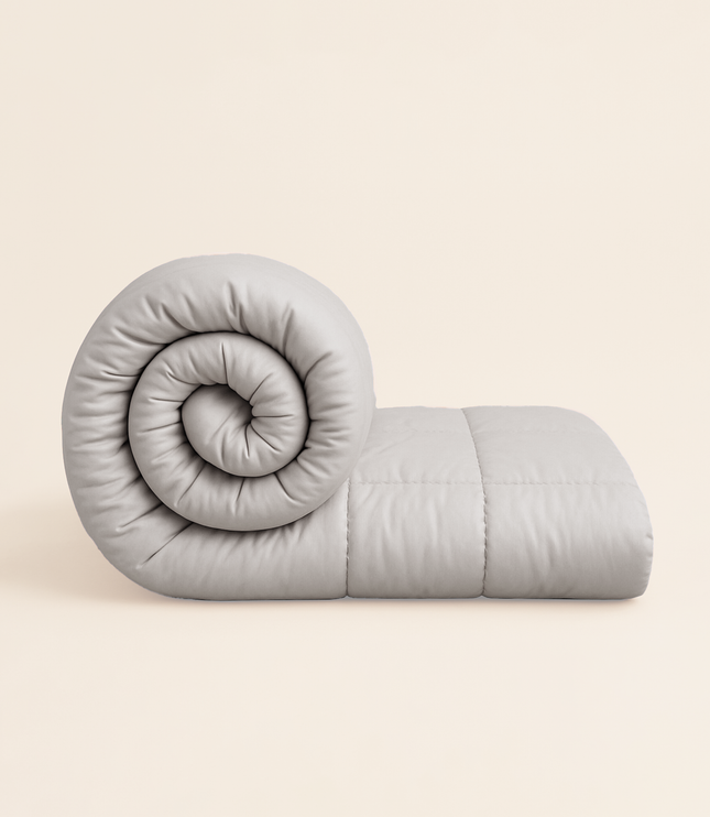 Jacquard Quilted Comforter - Baby Pink