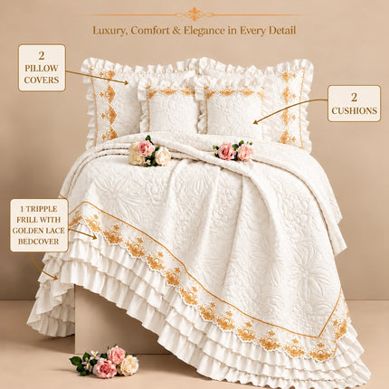 Luxury Bedding Set - Ivory