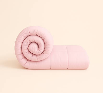 Jacquard Quilted Comforter - Lilac