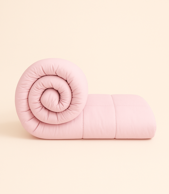 Jacquard Quilted Comforter - Lilac