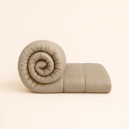 Jacquard Quilted Comforter - Mint Green