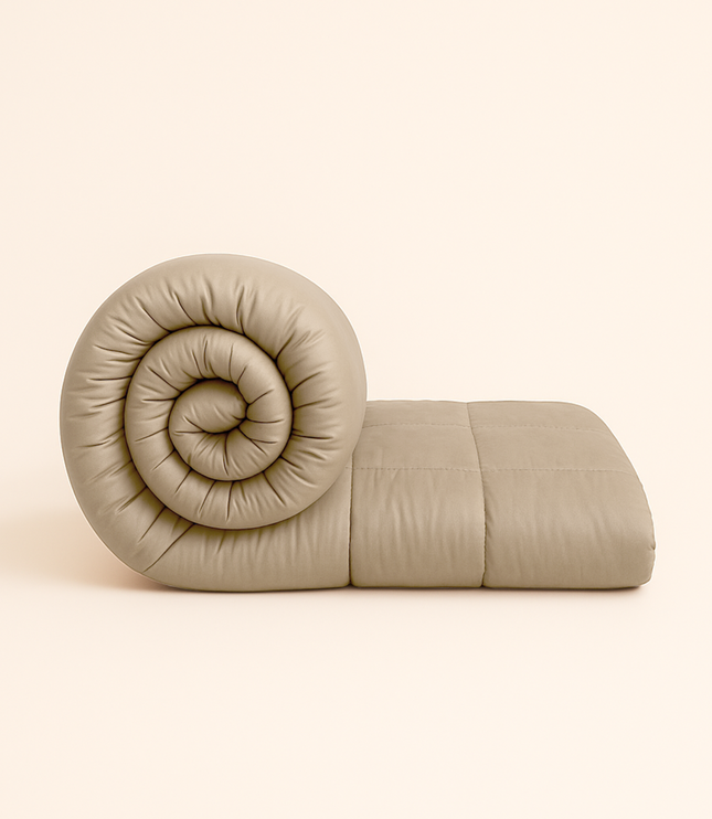 Jacquard Quilted Comforter - Mint Green
