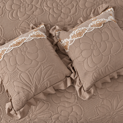 Luxury Bedding Set - Taupe