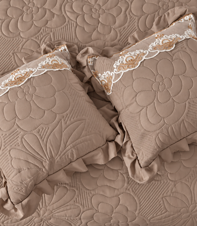 Luxury Bedding Set - Taupe