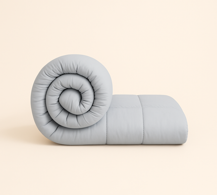 Jacquard Quilted Comforter - Lilac