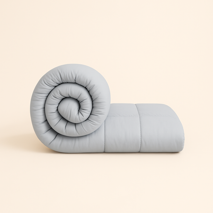 Jacquard Quilted Comforter - Mint Green