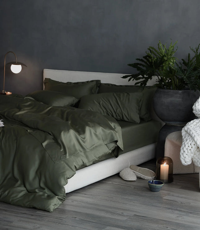 Iced Cooling Sheet Set - Olive