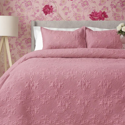 California Luxe AC Bedcover - Pink