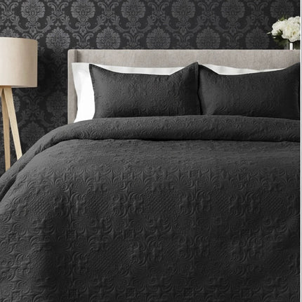 California Luxe AC Bedcover - Charcoal