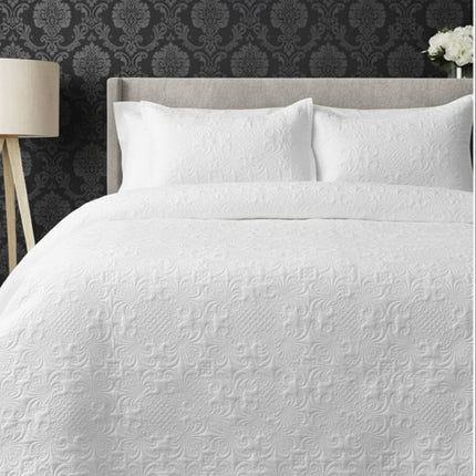 California Luxe AC Bedcover - White