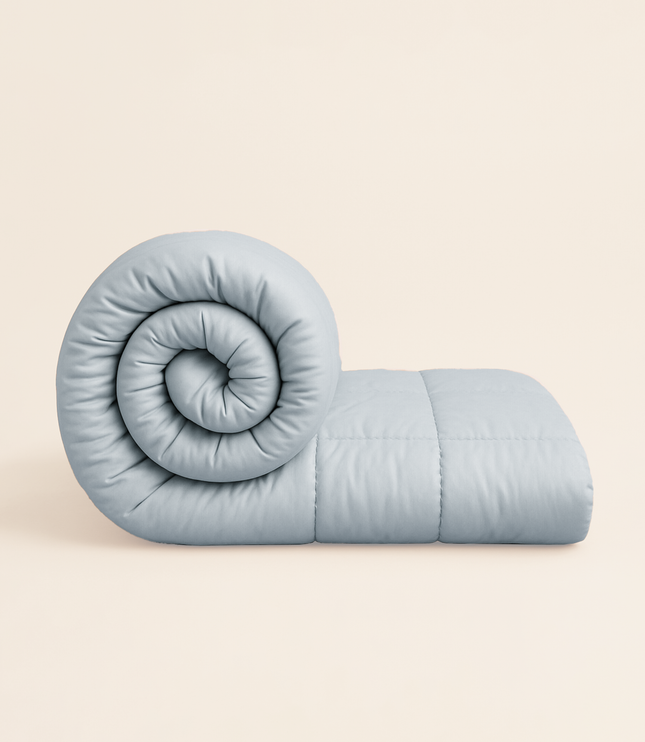 Jacquard Quilted Comforter - Baby Pink