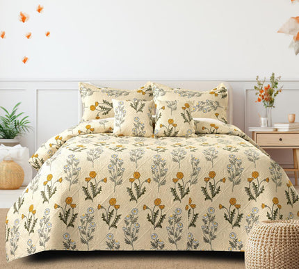 Aurora Comfort Printed Bedcover