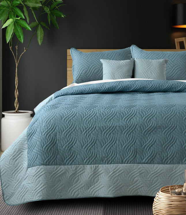 Deluxe Bedcover - Blue