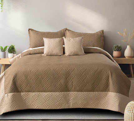 Deluxe Bedcover - Brown