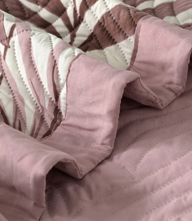 Dreamy Printed Bedcover Set - Pink