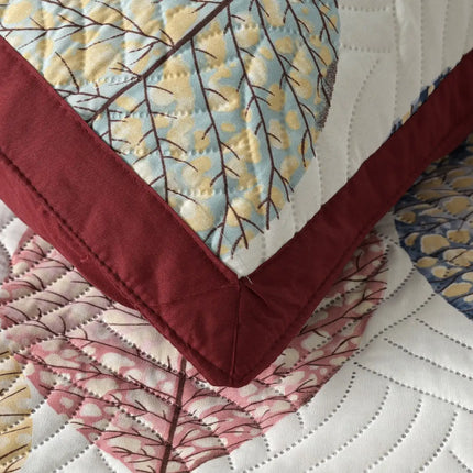 Dreamy Printed Bedcover Set - Red White