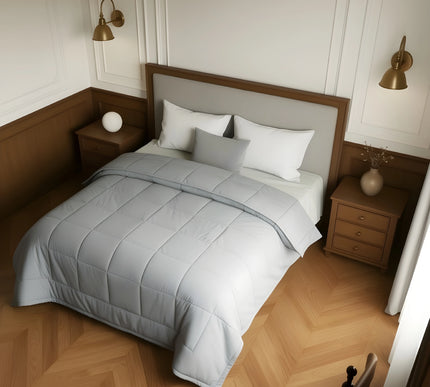 Jacquard Quilted Comforter - Pink